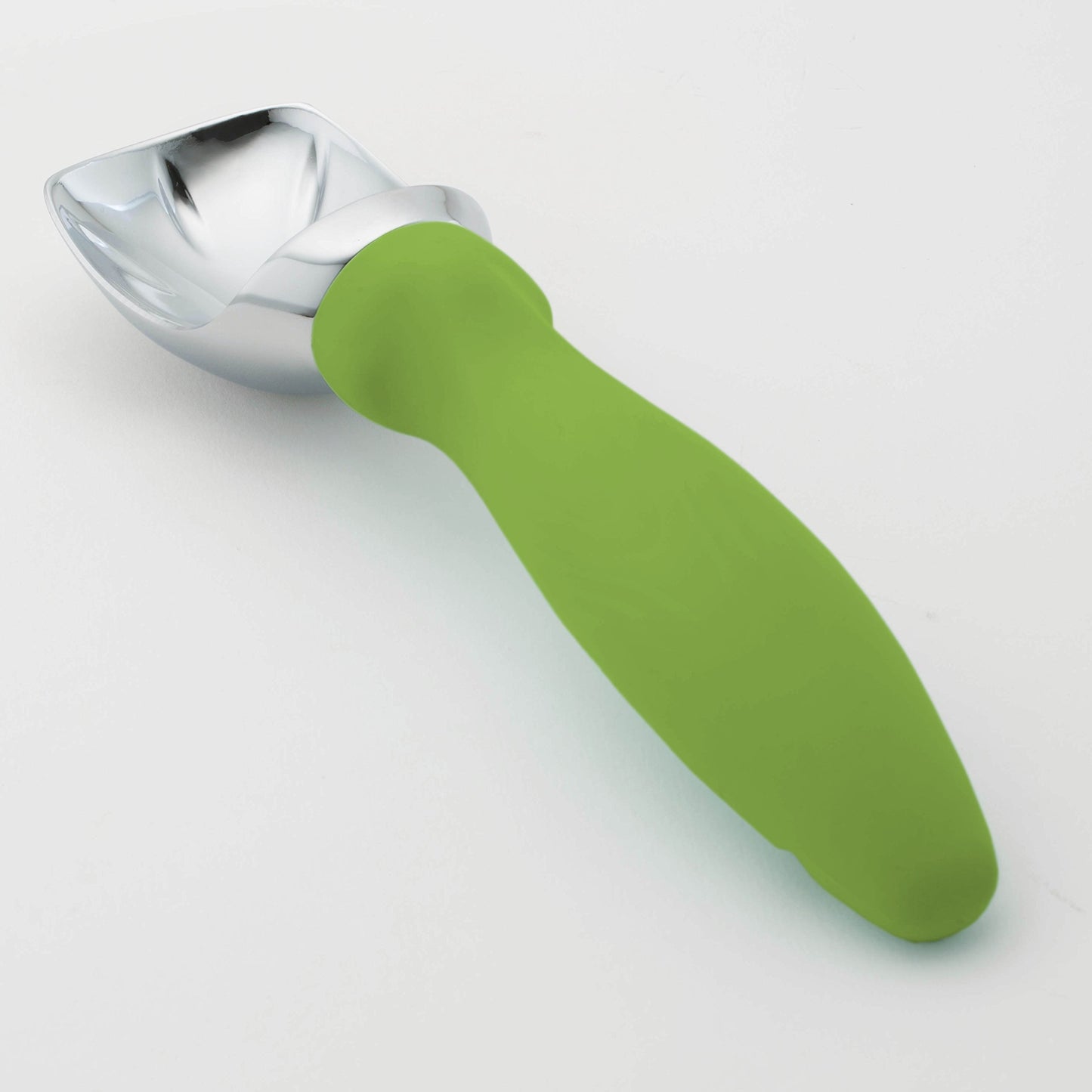 Spring Chef Heavy Duty Ice Cream Scoop with Comfortable Handle - Professional Ice Cream Scooper for Gelato, Sorbet, Cookie Dough, Melon, Frozen Yogurt - Dishwasher Safe Metal Kitchen Tool - Black