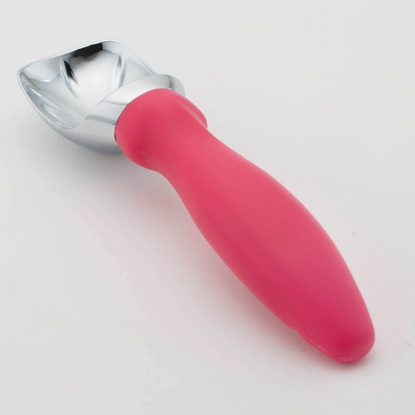 Spring Chef Heavy Duty Ice Cream Scoop with Comfortable Handle - Professional Ice Cream Scooper for Gelato, Sorbet, Cookie Dough, Melon, Frozen Yogurt - Dishwasher Safe Metal Kitchen Tool - Black
