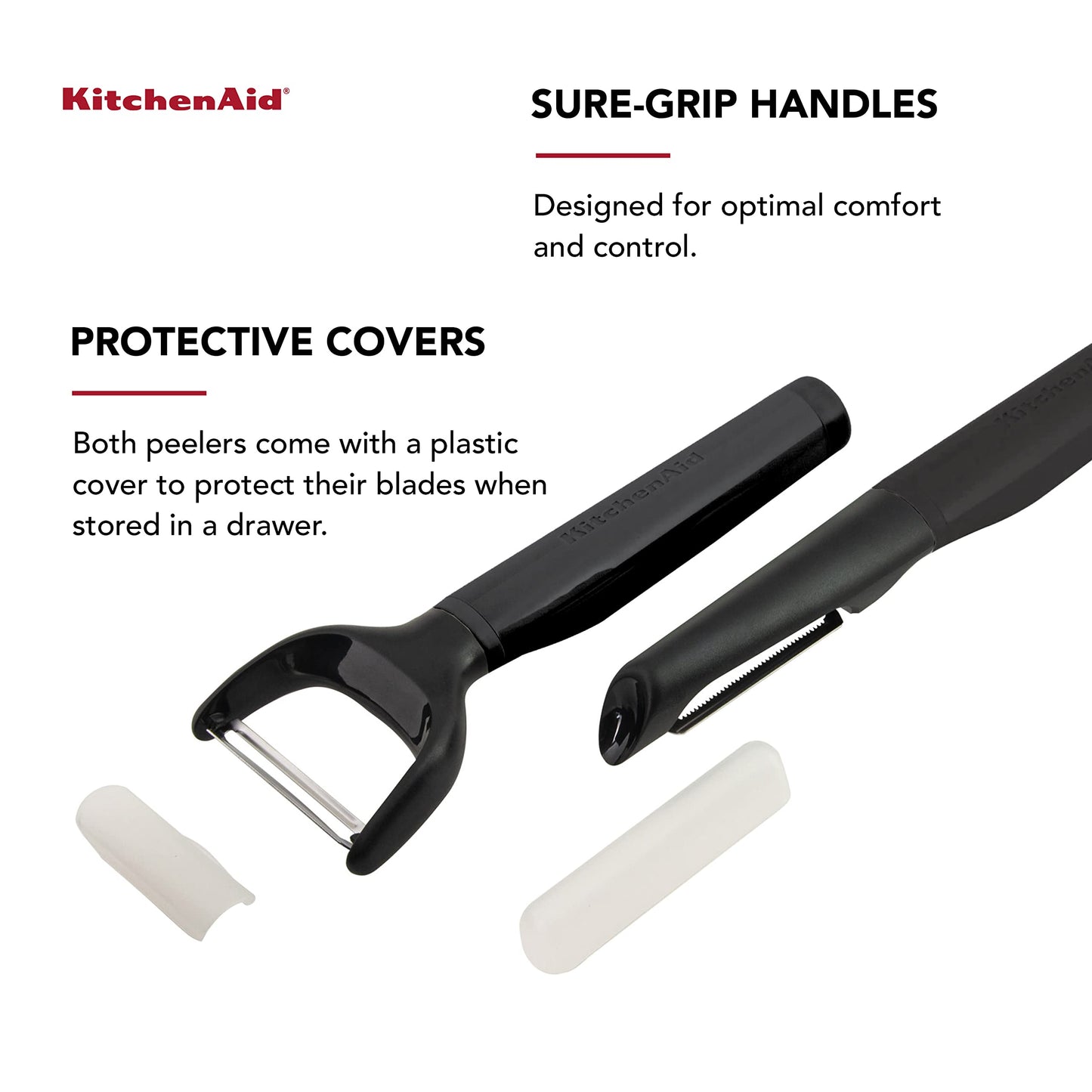 KitchenAid Universal Euro Y Peeler, Set Of 2, Aqua