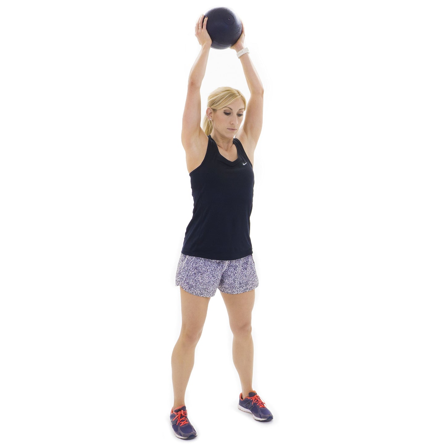 ProsourceFit Slam Medicine Balls 5, 10, 15, 20, 25, 30, 50lbs Smooth and Tread Textured Grip Dead Weight Balls for Strength and Conditioning Exercises, Cardio and Core Workouts