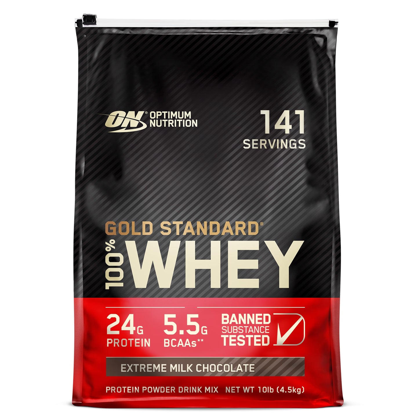 Optimum Nutrition Gold Standard 100% Whey Protein Powder, Double Rich Chocolate, 2 Pound (Packaging May Vary)