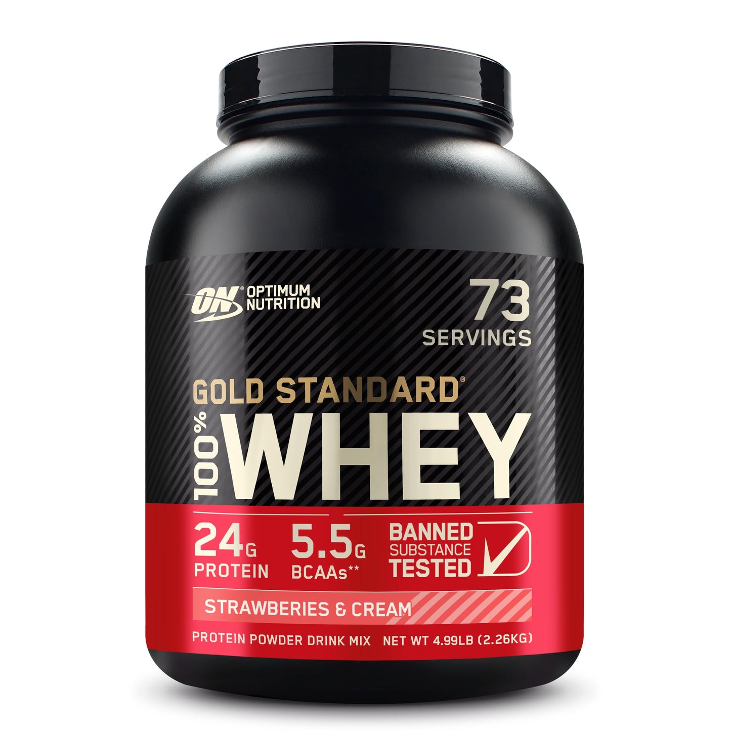 Optimum Nutrition Gold Standard 100% Whey Protein Powder, Double Rich Chocolate, 2 Pound (Packaging May Vary)