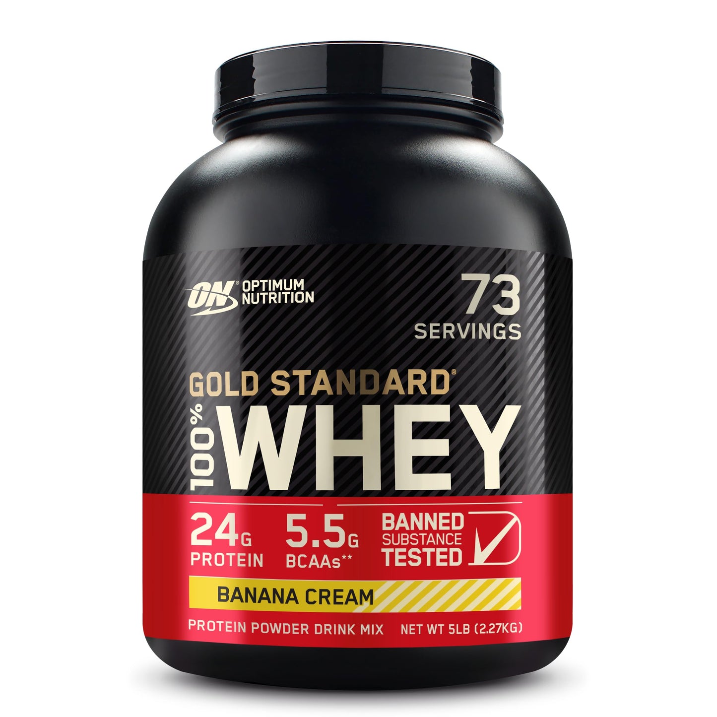 Optimum Nutrition Gold Standard 100% Whey Protein Powder, Double Rich Chocolate, 2 Pound (Packaging May Vary)