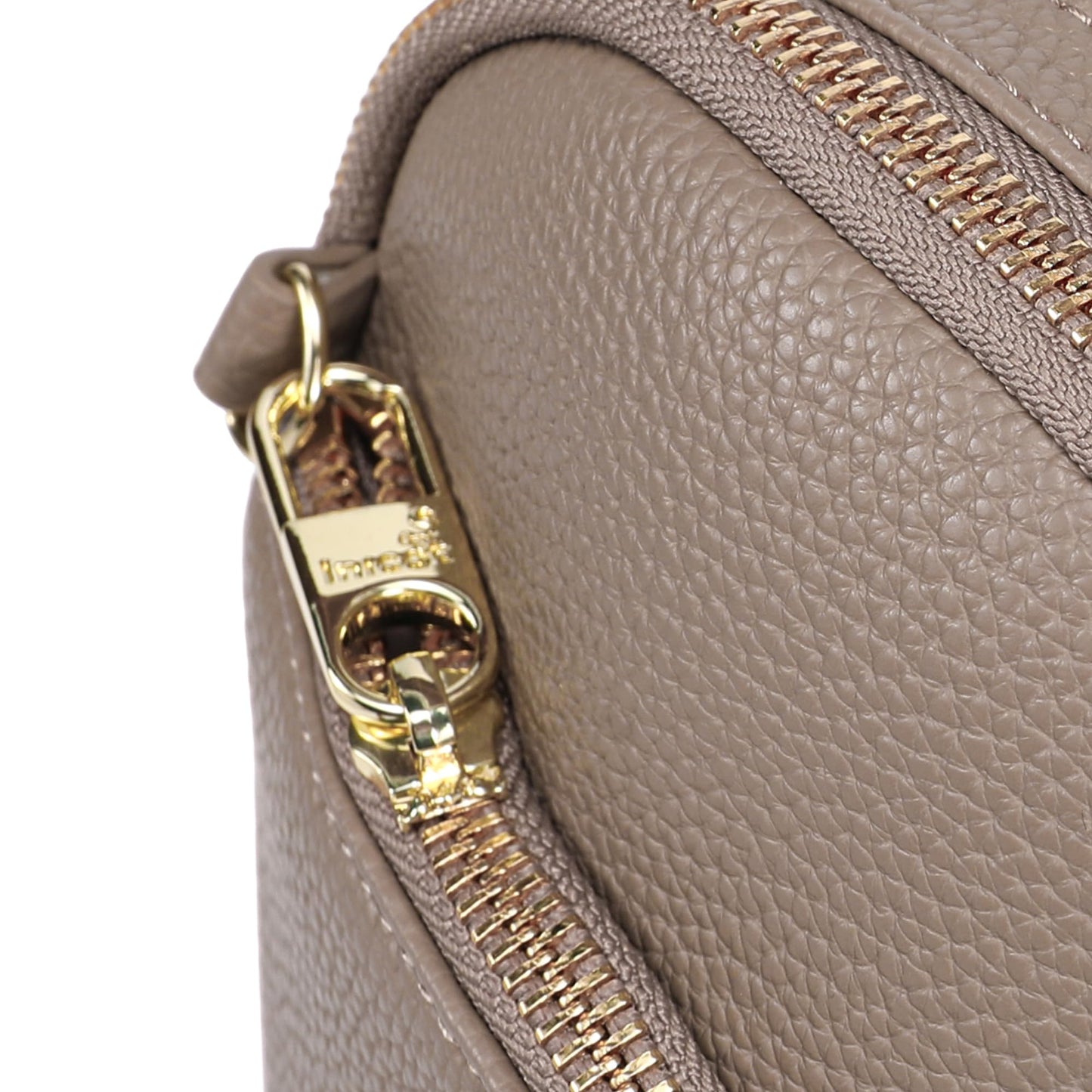 INICAT Travel Sling Bag, Anti Theft Crossbody Bag for Women | RFID Blocking, 8 Card Slots, Back Zippered Pocket, Metal Zippers,Switchable Strap