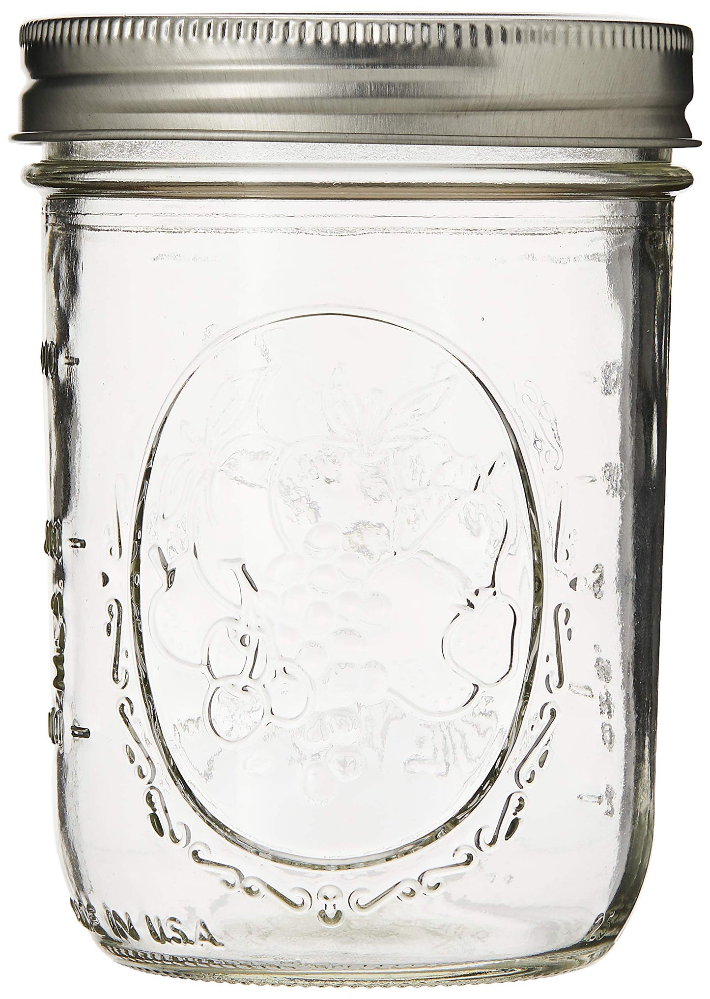 Ball Mason 4oz Quilted Jelly Jars with Lids and Bands, Set of 12
