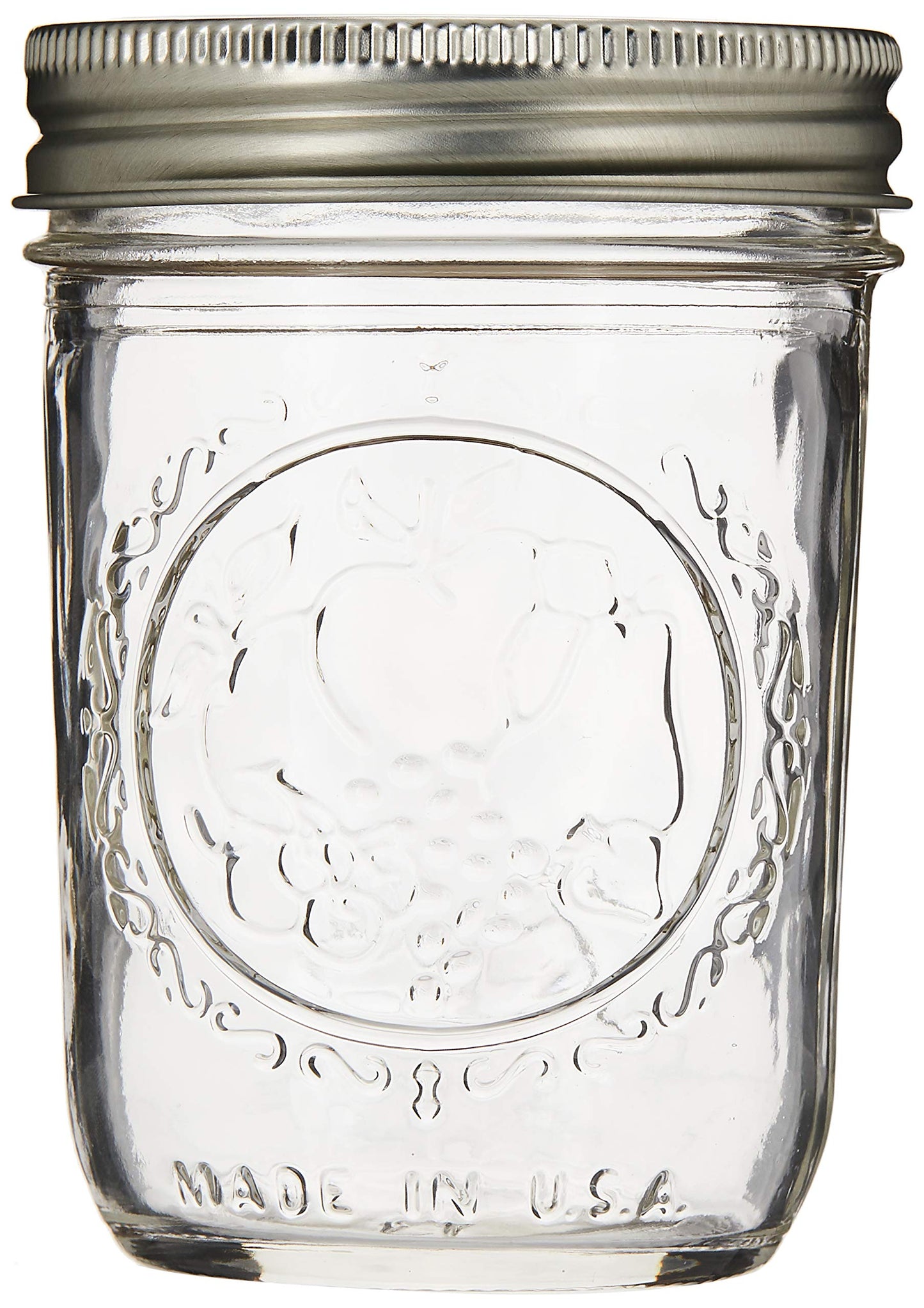 Ball Mason 4oz Quilted Jelly Jars with Lids and Bands, Set of 12