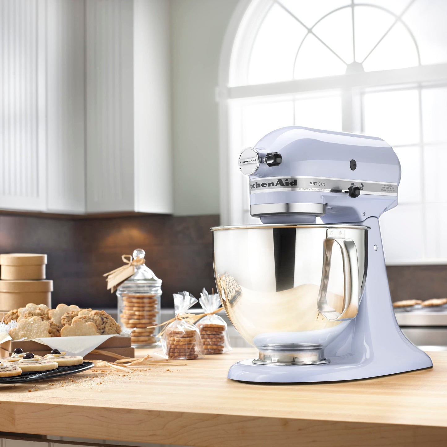 KitchenAid Artisan Series 5-Quart Tilt-Head Stand Mixer - KSM150PS, Milkshake