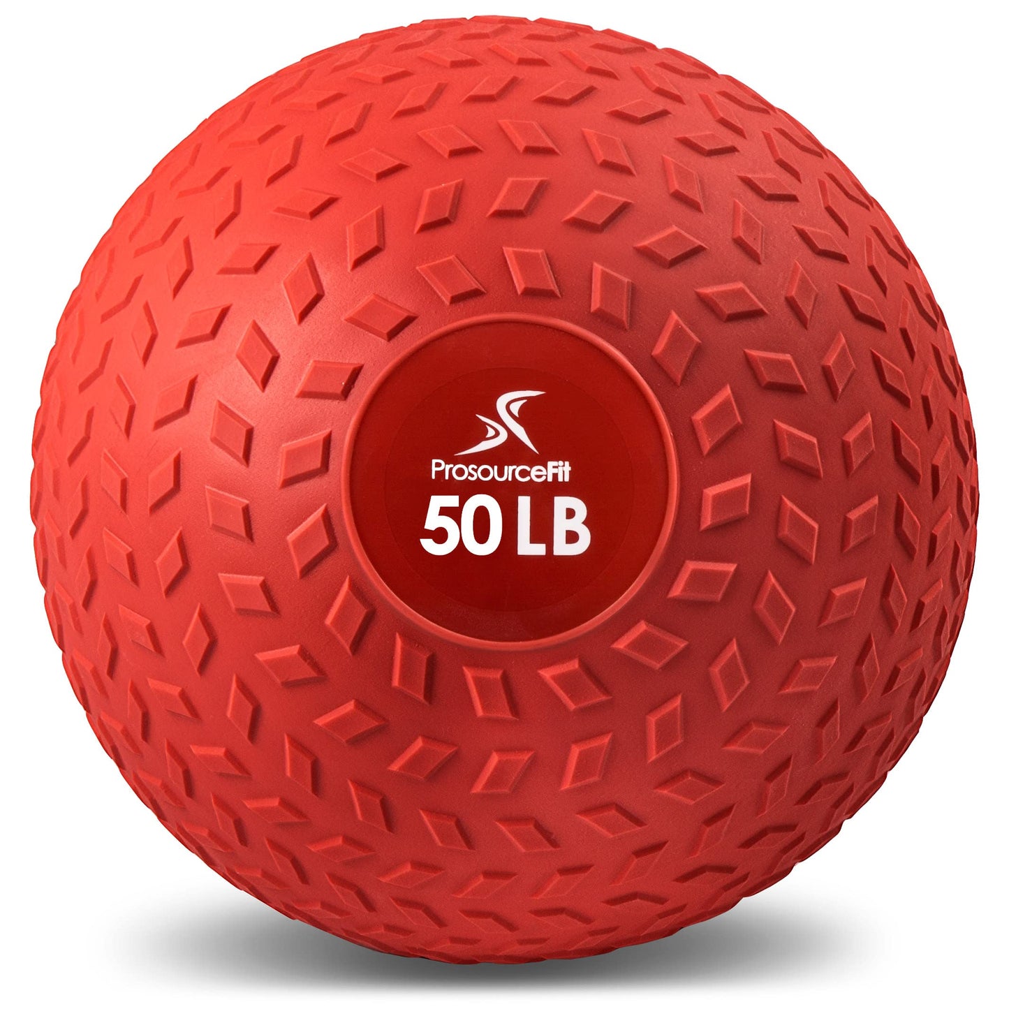 ProsourceFit Slam Medicine Balls 5, 10, 15, 20, 25, 30, 50lbs Smooth and Tread Textured Grip Dead Weight Balls for Strength and Conditioning Exercises, Cardio and Core Workouts