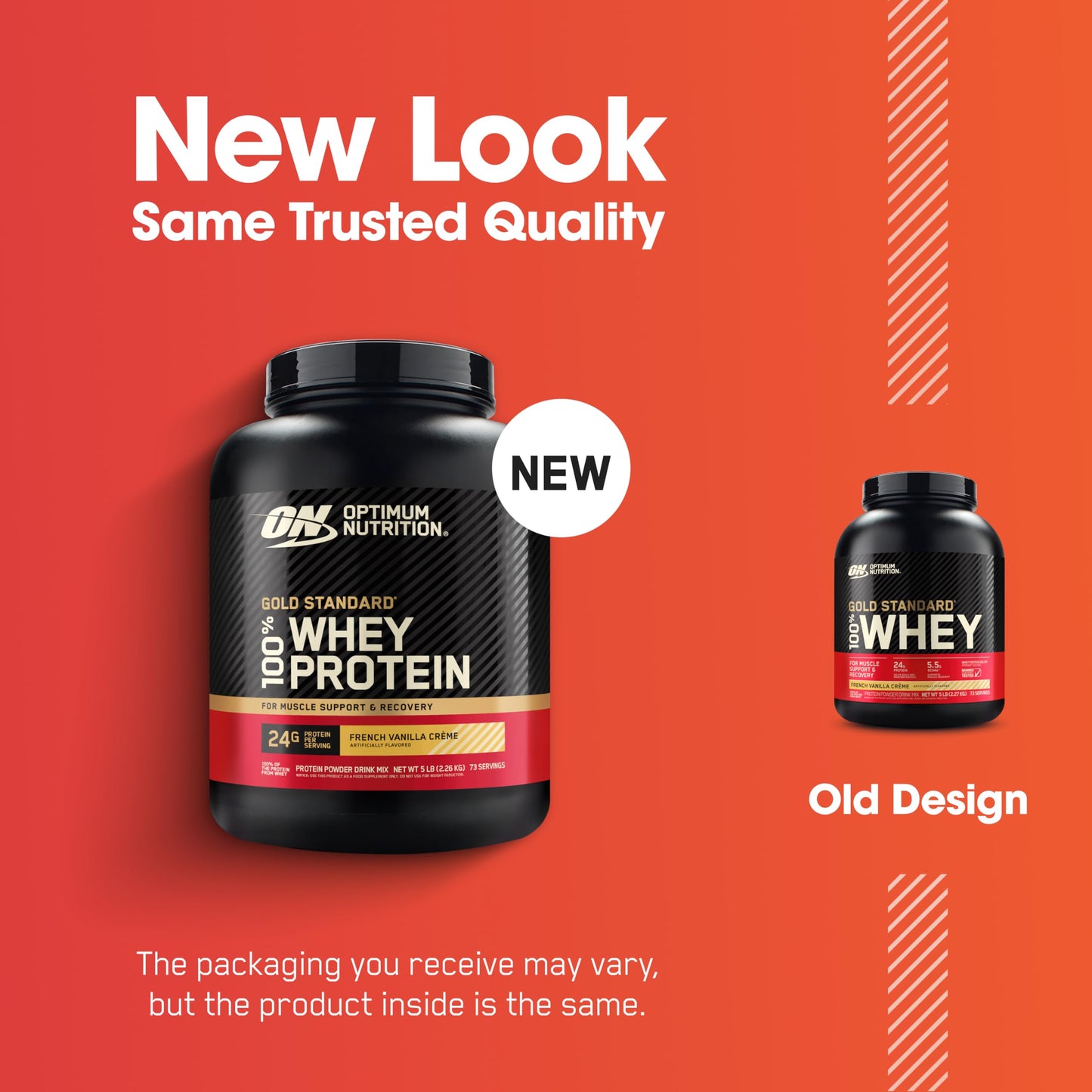 Optimum Nutrition Gold Standard 100% Whey Protein Powder, Double Rich Chocolate, 2 Pound (Packaging May Vary)