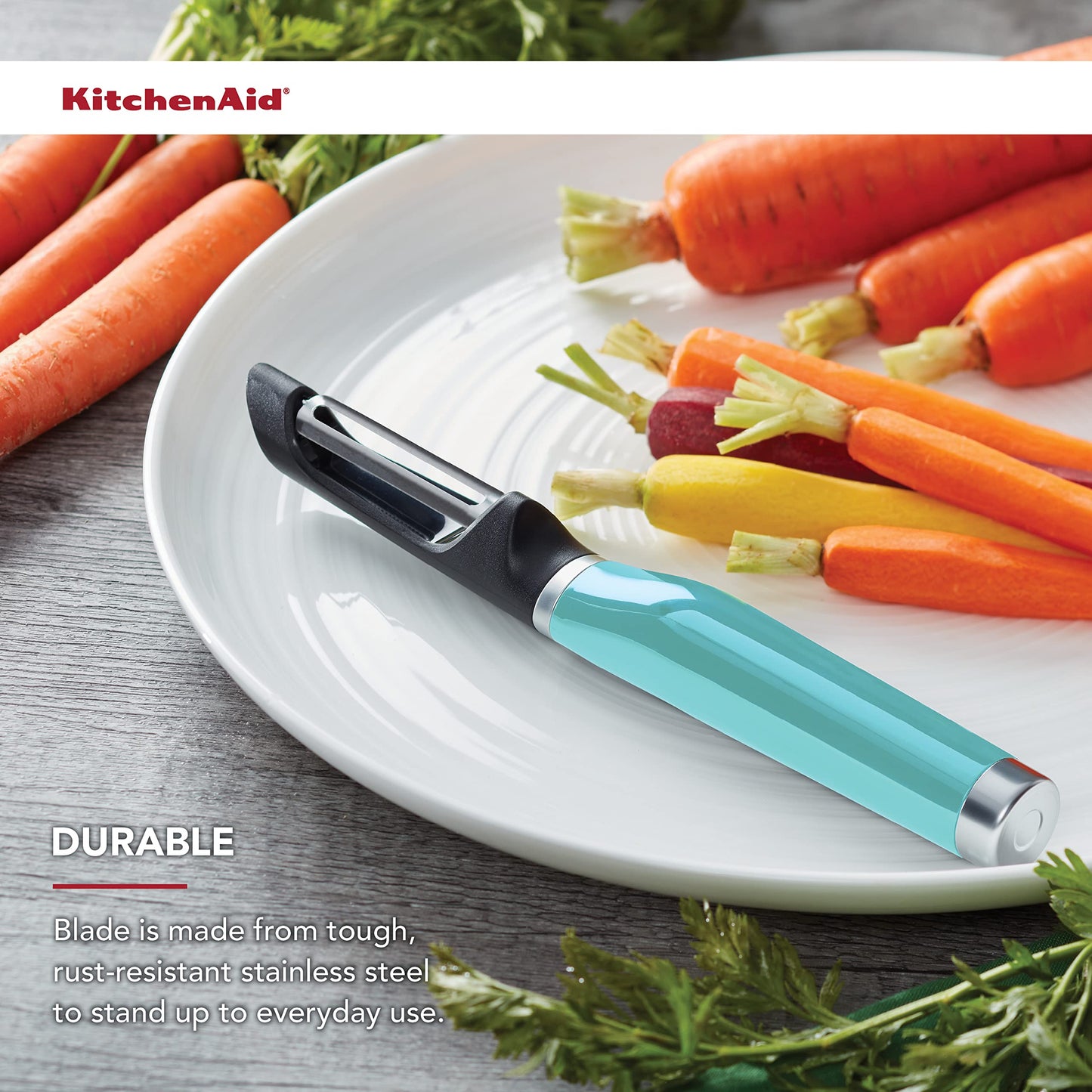 KitchenAid Universal Euro Y Peeler, Set Of 2, Aqua