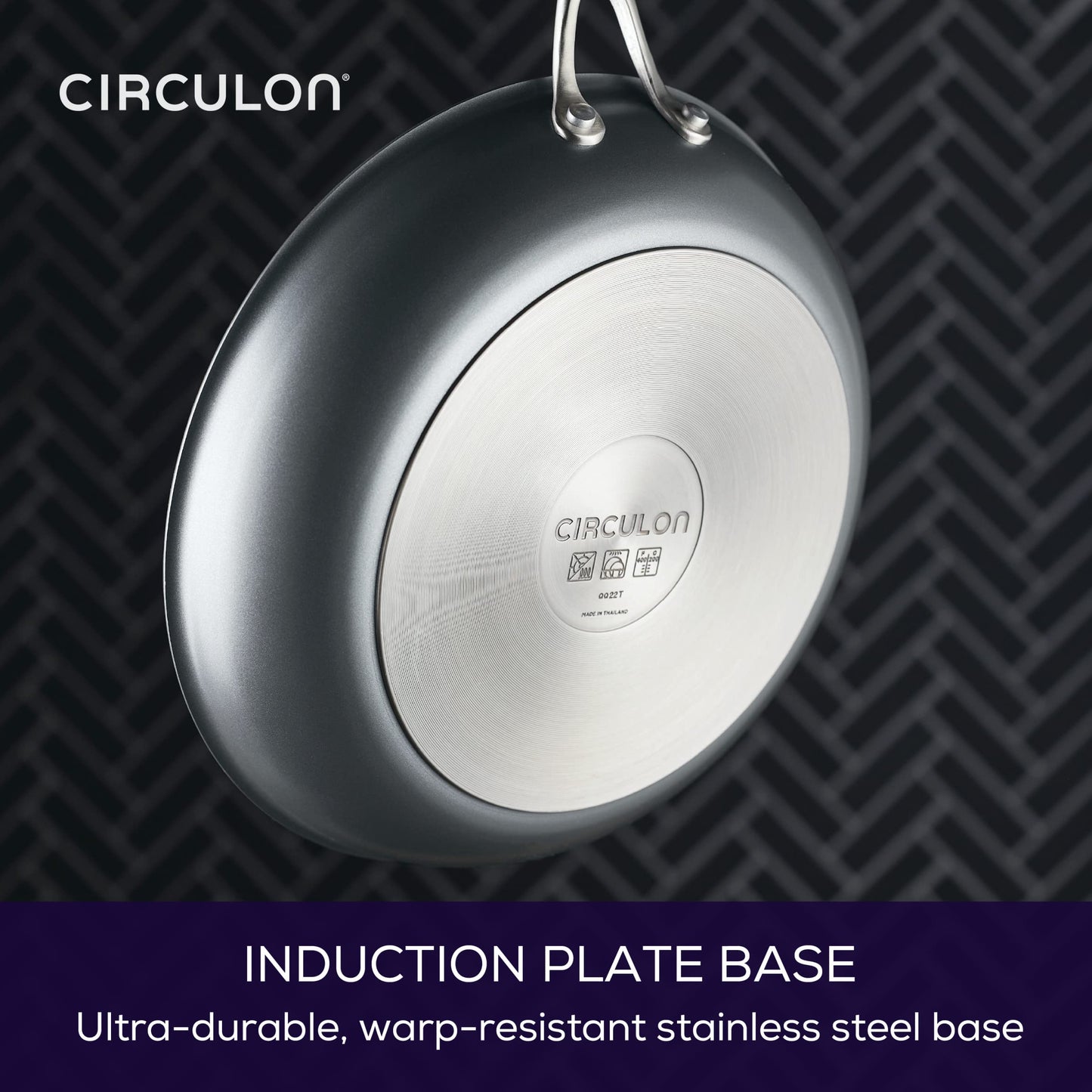 Circulon A1 Series with ScratchDefense Technology Nonstick Induction Cookware/Pots and Pans Set, 9 Piece, Graphite
