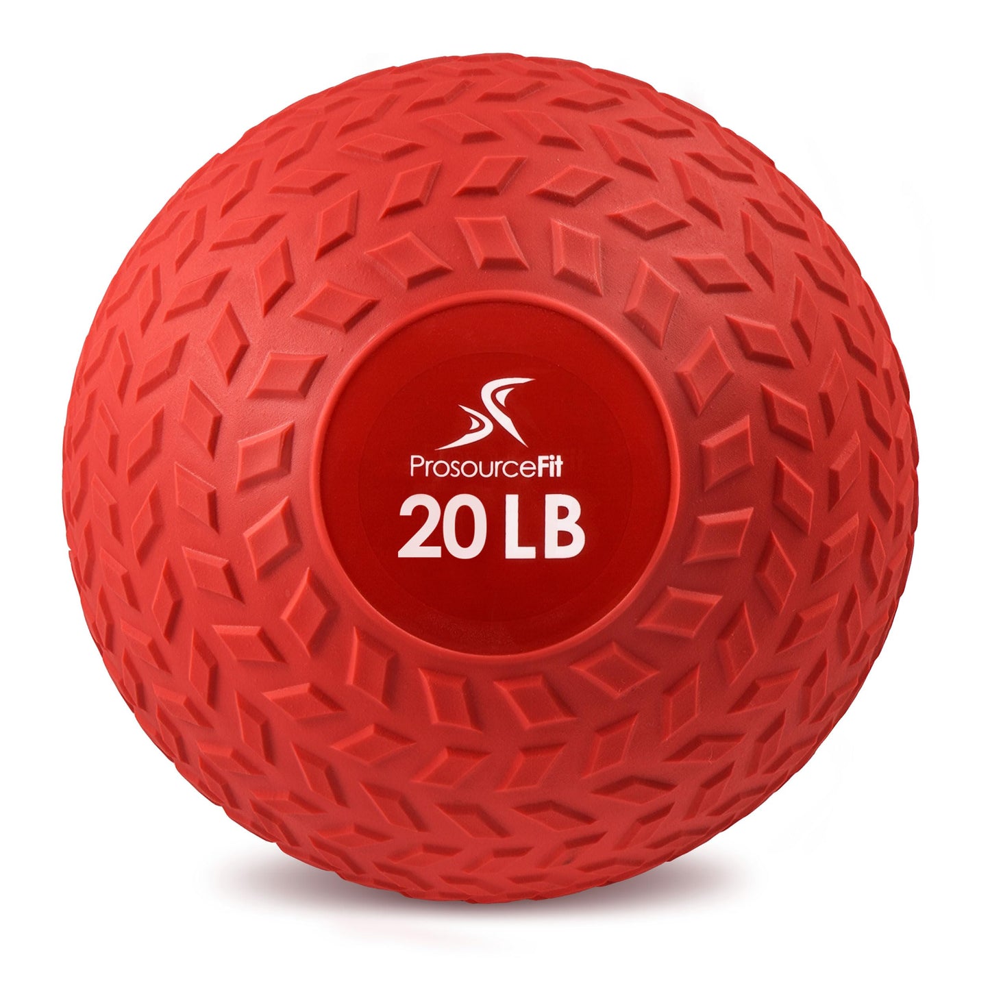 ProsourceFit Slam Medicine Balls 5, 10, 15, 20, 25, 30, 50lbs Smooth and Tread Textured Grip Dead Weight Balls for Strength and Conditioning Exercises, Cardio and Core Workouts
