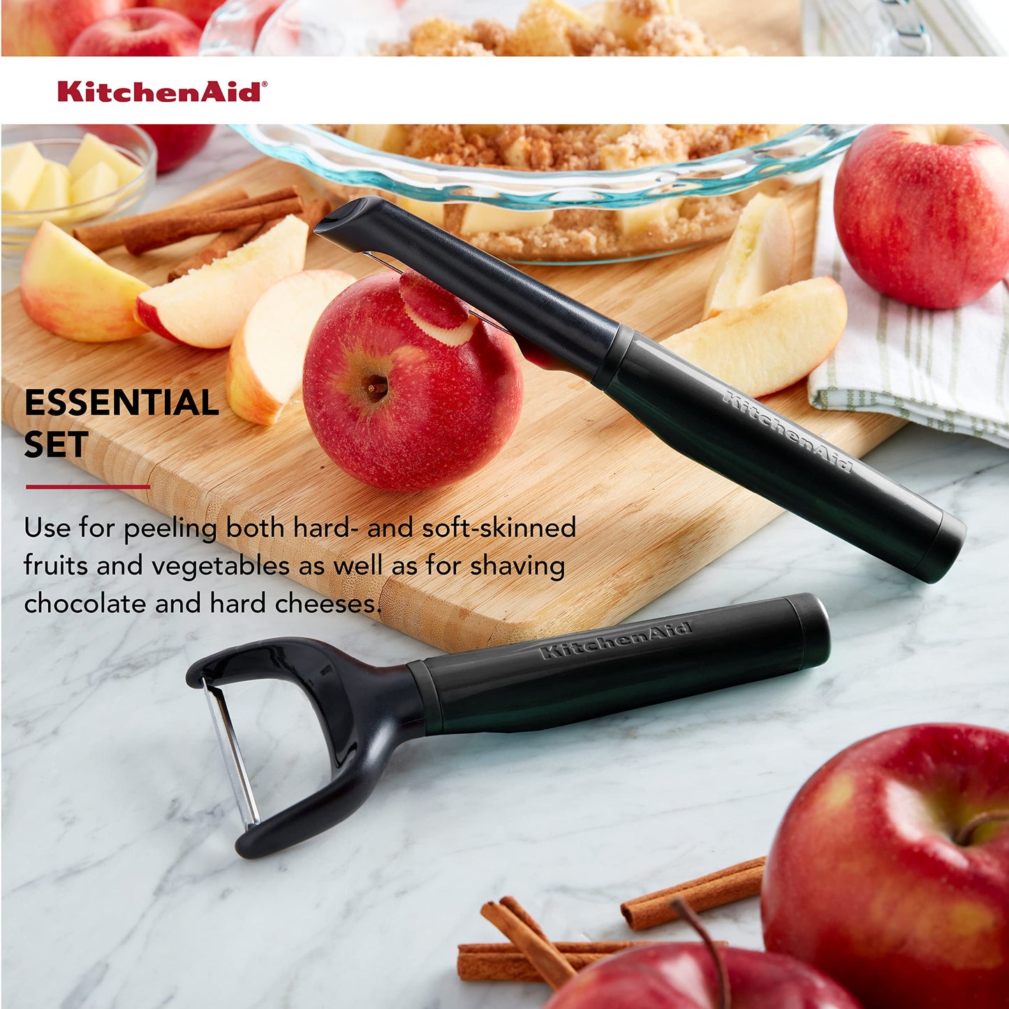 KitchenAid Universal Euro Y Peeler, Set Of 2, Aqua