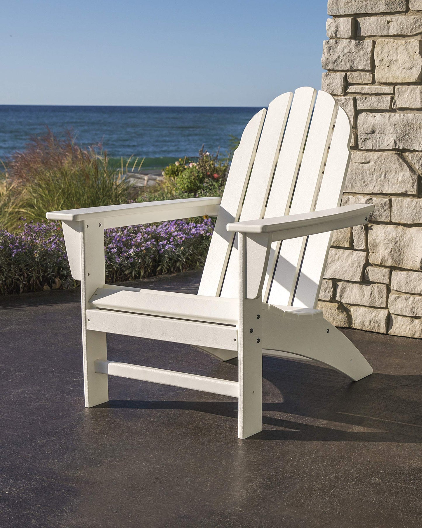 POLYWOOD Vineyard Adirondack Chair, Sand Beige