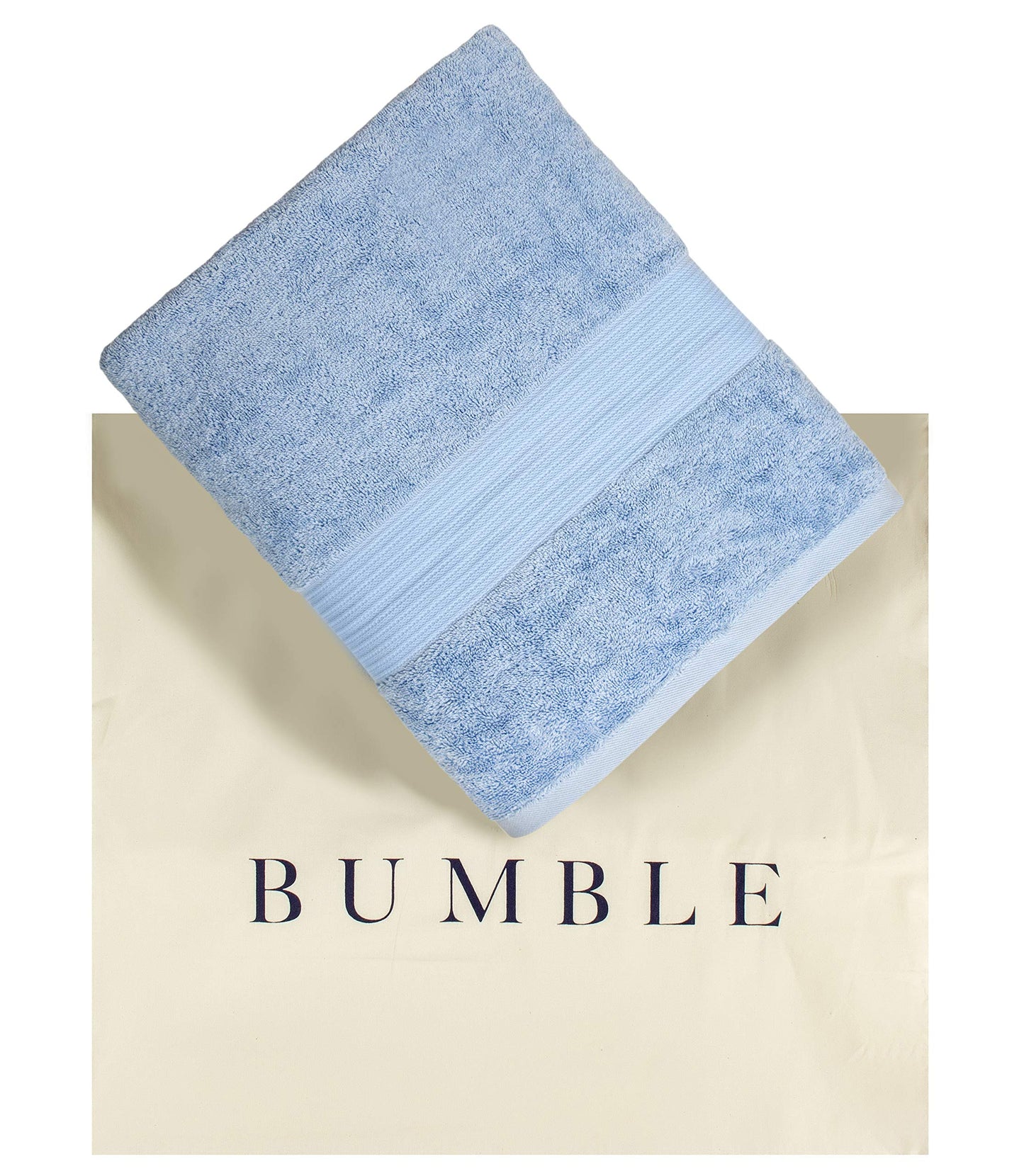 Luxury Extra Large Oversized Bath Towels | Hotel Quality Towels | 650 GSM | Soft Combed Cotton Towels for Bathroom | Thick & Fluffy Bath Sheets | White - 4 Pack