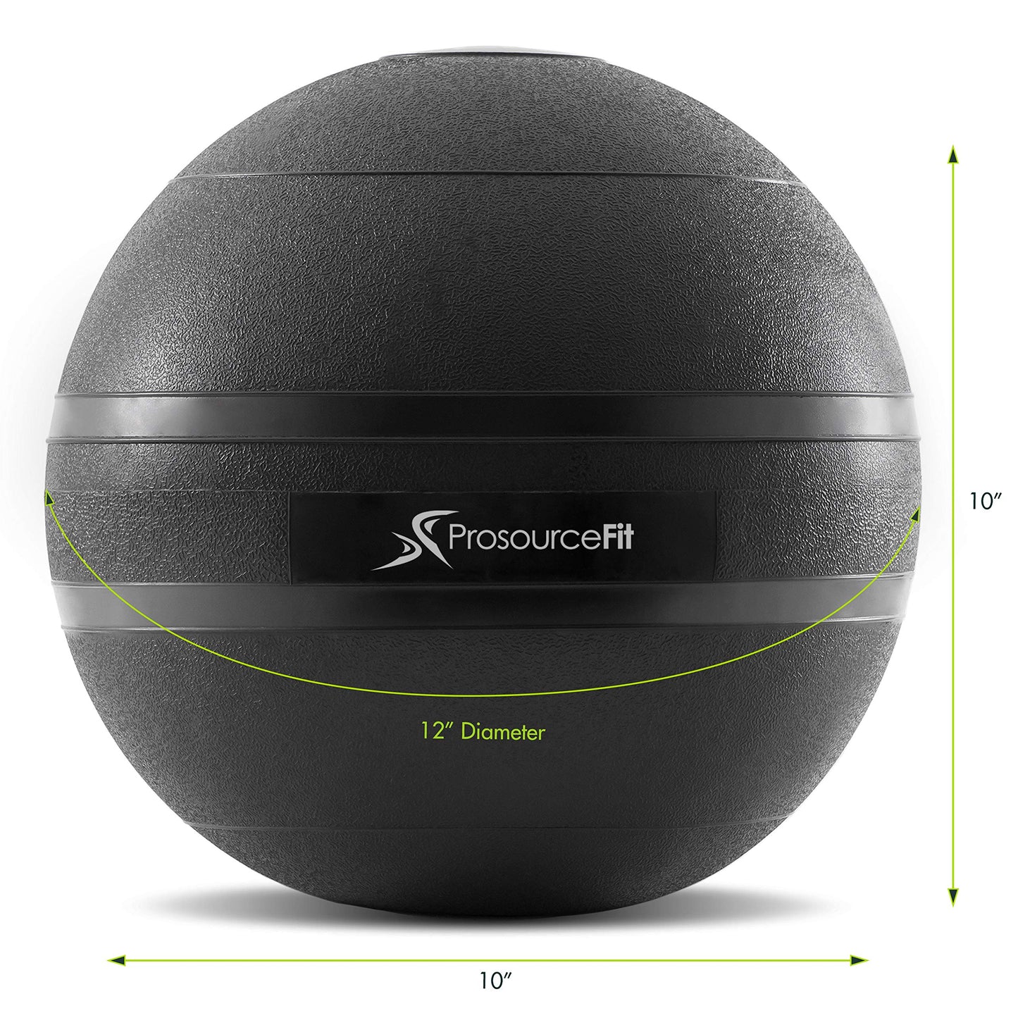 ProsourceFit Slam Medicine Balls 5, 10, 15, 20, 25, 30, 50lbs Smooth and Tread Textured Grip Dead Weight Balls for Strength and Conditioning Exercises, Cardio and Core Workouts