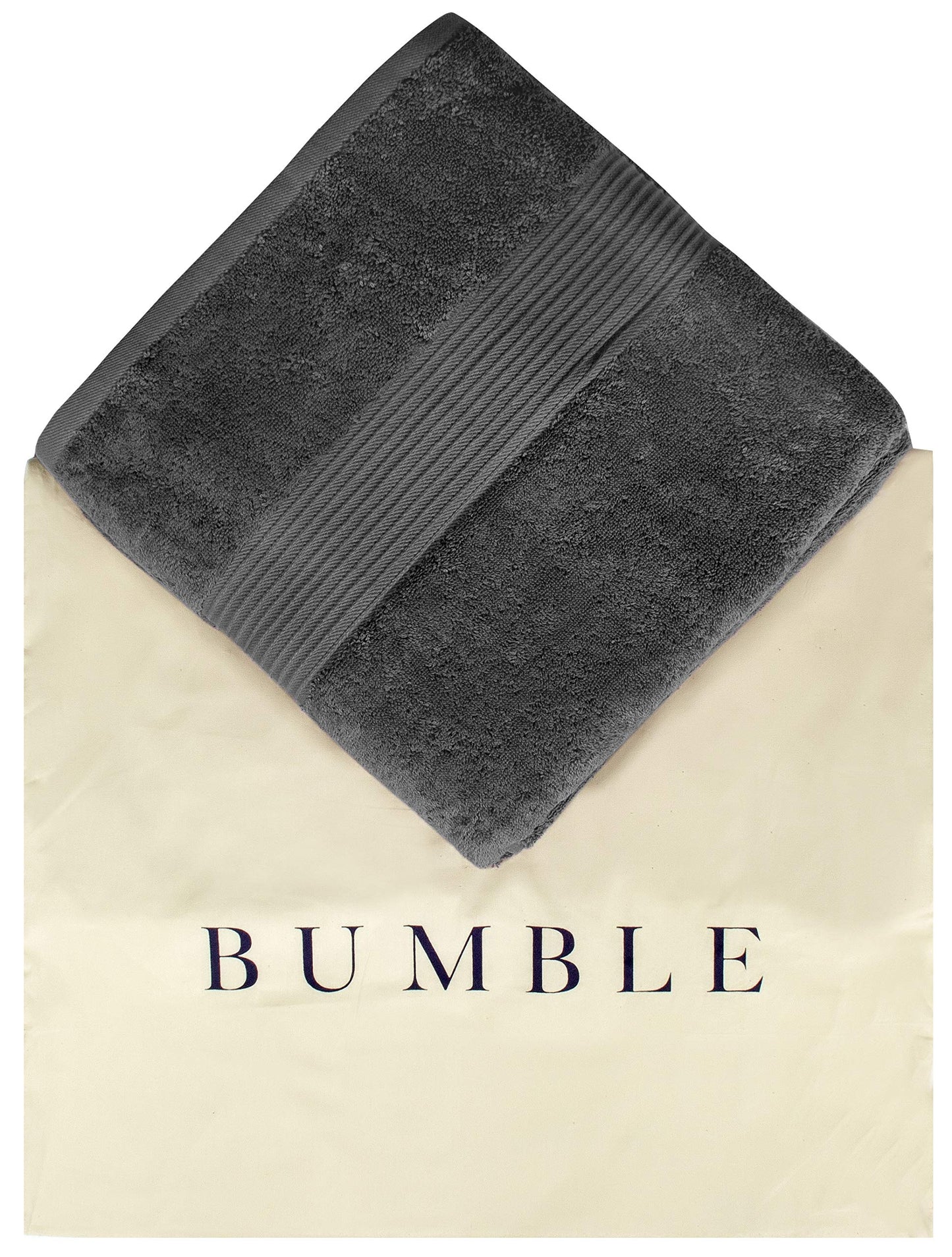 Luxury Extra Large Oversized Bath Towels | Hotel Quality Towels | 650 GSM | Soft Combed Cotton Towels for Bathroom | Thick & Fluffy Bath Sheets | White - 4 Pack