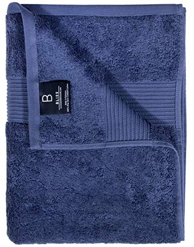 Luxury Extra Large Oversized Bath Towels | Hotel Quality Towels | 650 GSM | Soft Combed Cotton Towels for Bathroom | Thick & Fluffy Bath Sheets | White - 4 Pack