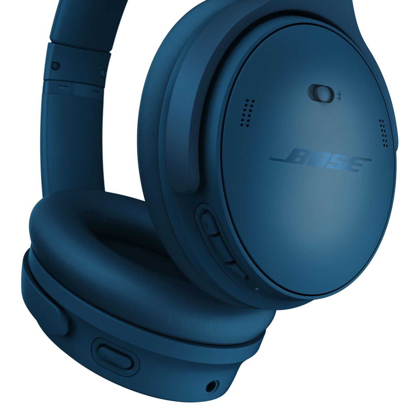 Bose QuietComfort Bluetooth Headphones, Wireless Headphones with Active Over Ear Noise Cancelling and Mic, Deep Bass, Up to 24 Hours of Playtime, Twilight Blue - Limited Edition Color