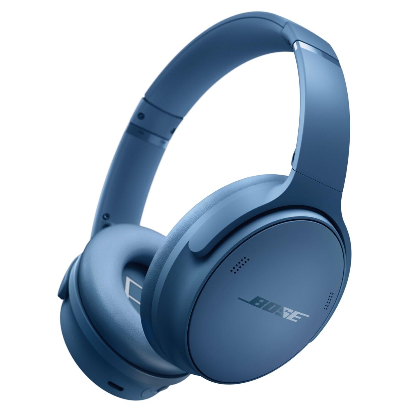 Bose QuietComfort Bluetooth Headphones, Wireless Headphones with Active Over Ear Noise Cancelling and Mic, Deep Bass, Up to 24 Hours of Playtime, Twilight Blue - Limited Edition Color
