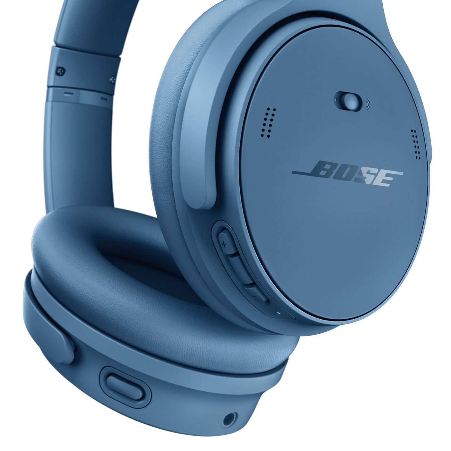 Bose QuietComfort Bluetooth Headphones, Wireless Headphones with Active Over Ear Noise Cancelling and Mic, Deep Bass, Up to 24 Hours of Playtime, Twilight Blue - Limited Edition Color