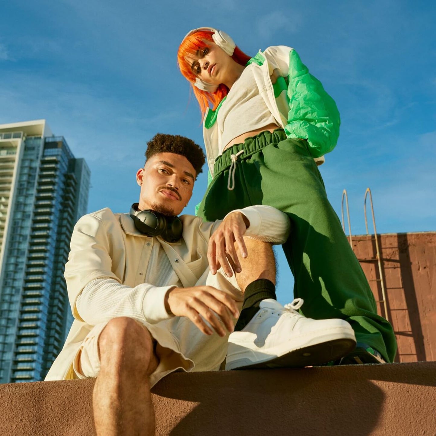 Bose QuietComfort Bluetooth Headphones, Wireless Headphones with Active Over Ear Noise Cancelling and Mic, Deep Bass, Up to 24 Hours of Playtime, Twilight Blue - Limited Edition Color