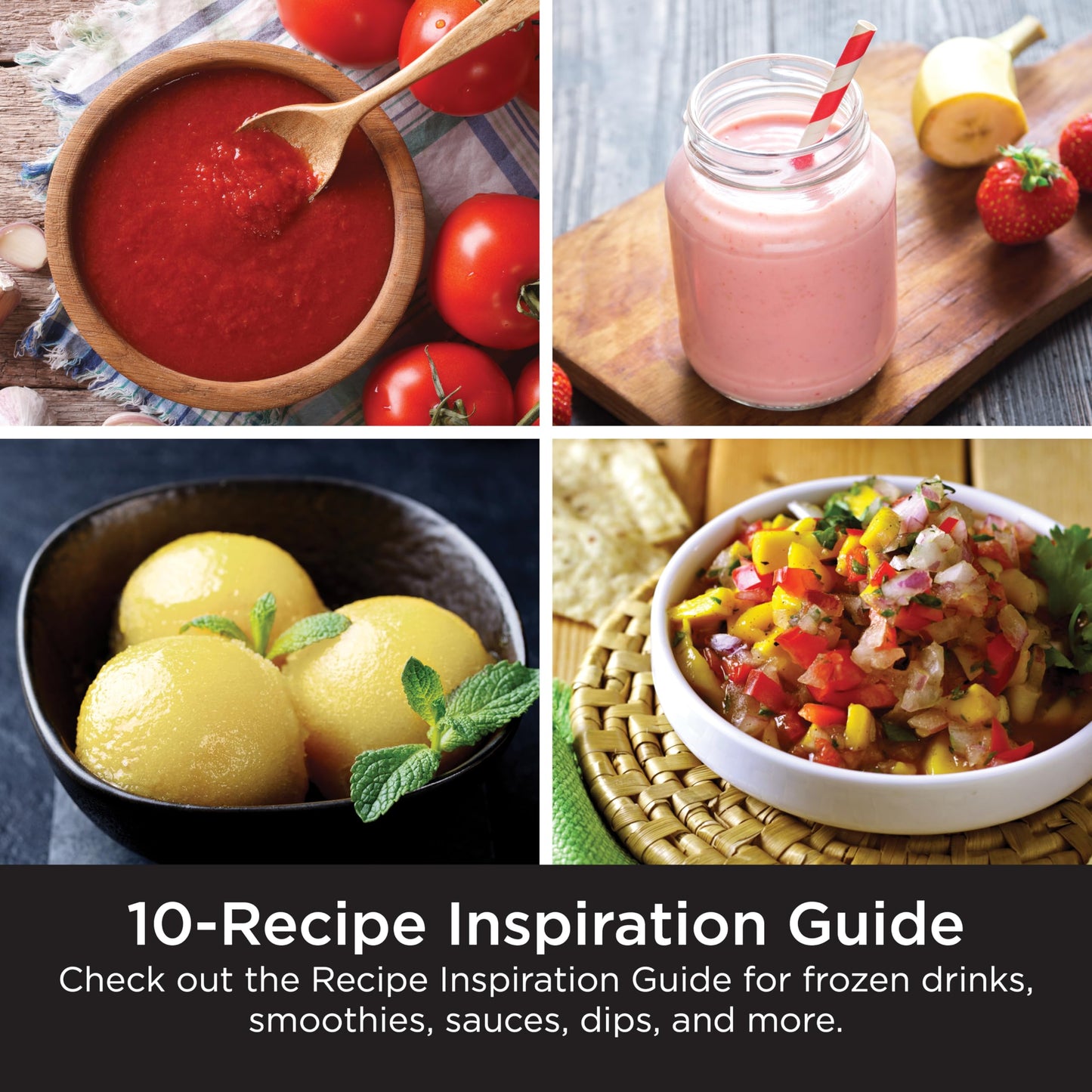 Ninja Professional Blender 1000W, Total Crushing Technology- Smoothies, Ice Crushing & Frozen Fruit, Full-Size Countertop Blender, 72-oz. Pitcher, Black & Grey, BL610